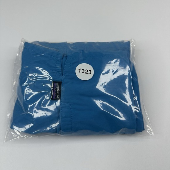 Patagonia‎ Barely Baggies Shorts Women Small Blue Drawstring Nylon Lined 2.5in - Picture 14 of 14